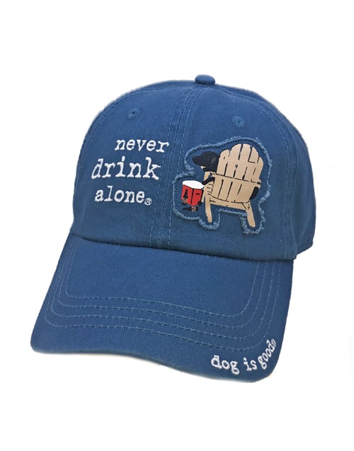 Hat: Never Drink Alone