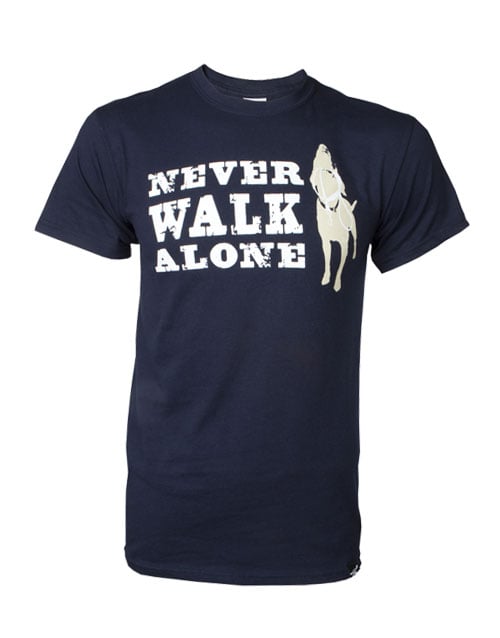 T-shirt: Never Walk Alone, Unisex