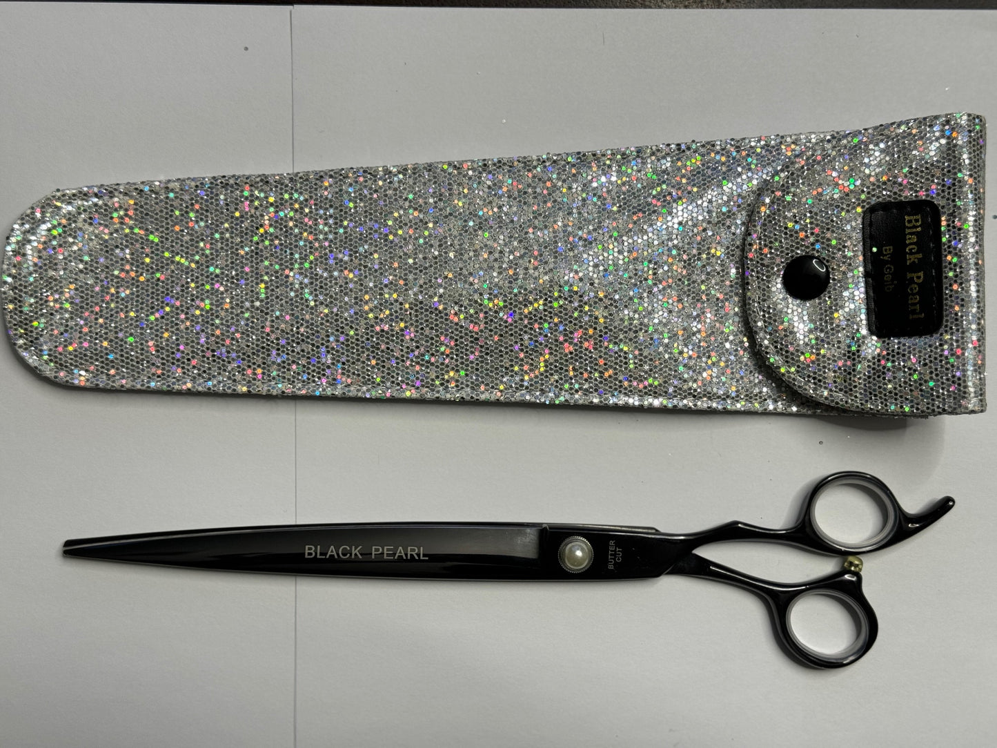 BUTTERCUT Black Pearl Shears 10" Straight