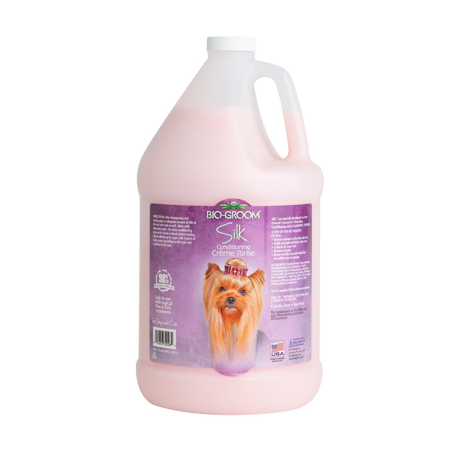 BIO-GROOM Silk™ Conditioning Creme Rinse Dog Conditioner