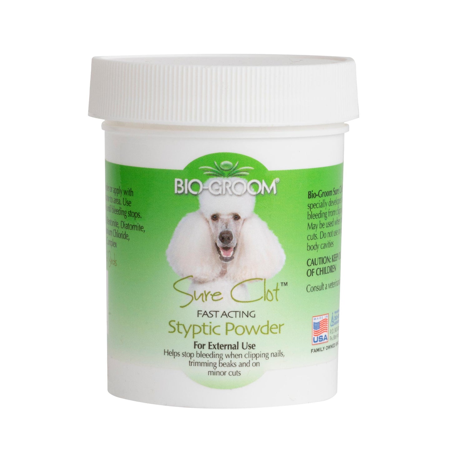 BIO-GROOM Sure-Clot™ Fast Acting Styptic Powder for Dogs