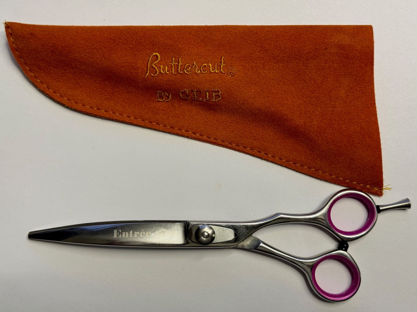 BUTTERCUT Entrée shears 7.5" curved