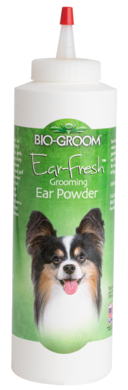 BIO-GROOM Ear-Fresh™ Grooming Ear Powder for Dogs 85 Gram Bottle