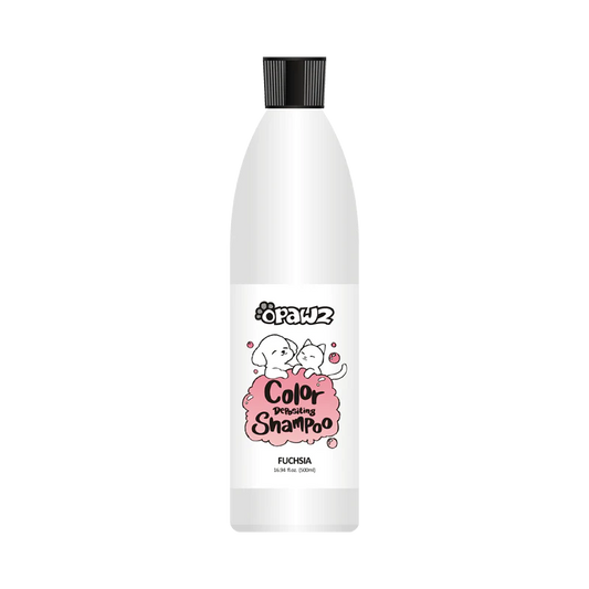 OPAWZ Color Depositing Shampoo for Dogs, Fushia 500ml