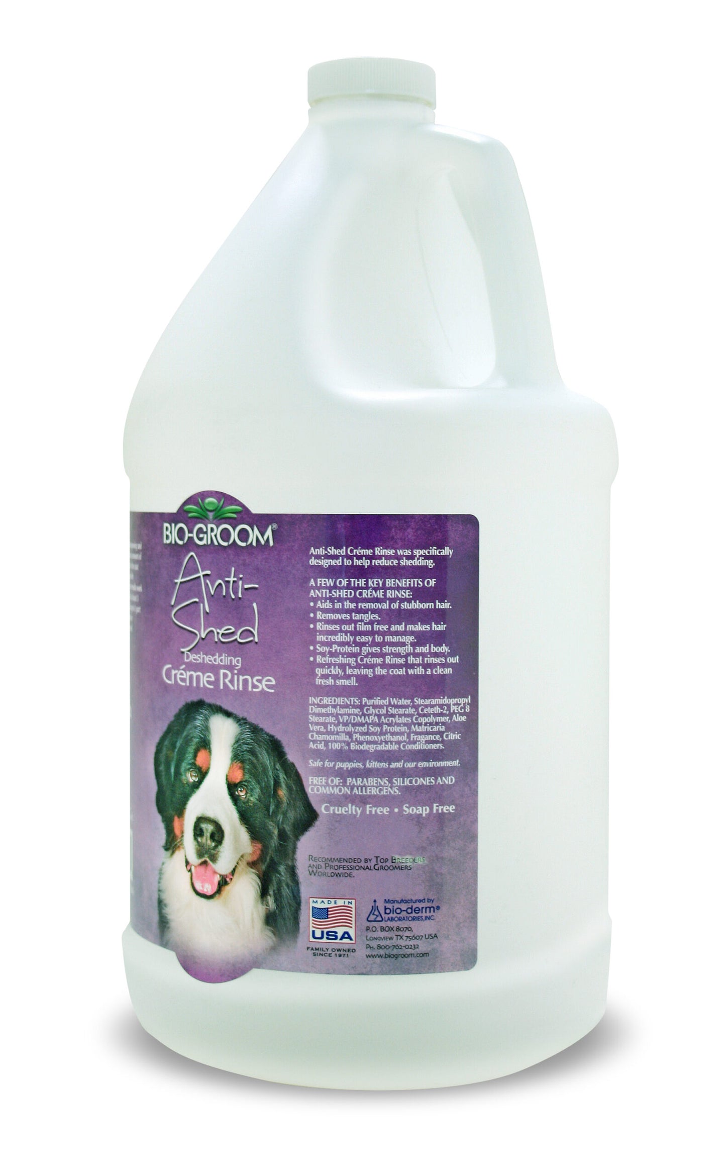 BIO-GROOM Anti-Shed Deshedding Dog Conditioner