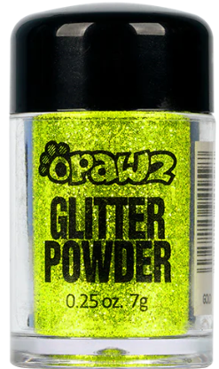 Opawz Glitter Powder-Green Yellow