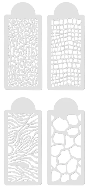 OPAWZ Animal Prints Tattoo Stencil Set