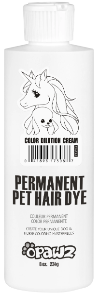 OPAWZ Permanent Color Dilution Cream, 8 oz.