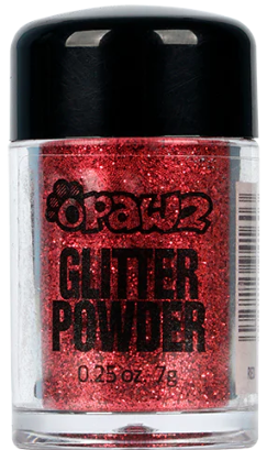 Opawz Glitter Powder-Red