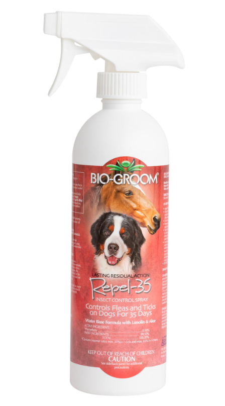 BIO-GROOM Repel-35™ Flea & Tick Spray 16oz