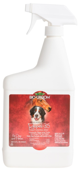 BIO-GROOM Repel-35™ Flea & Tick Spray 16oz