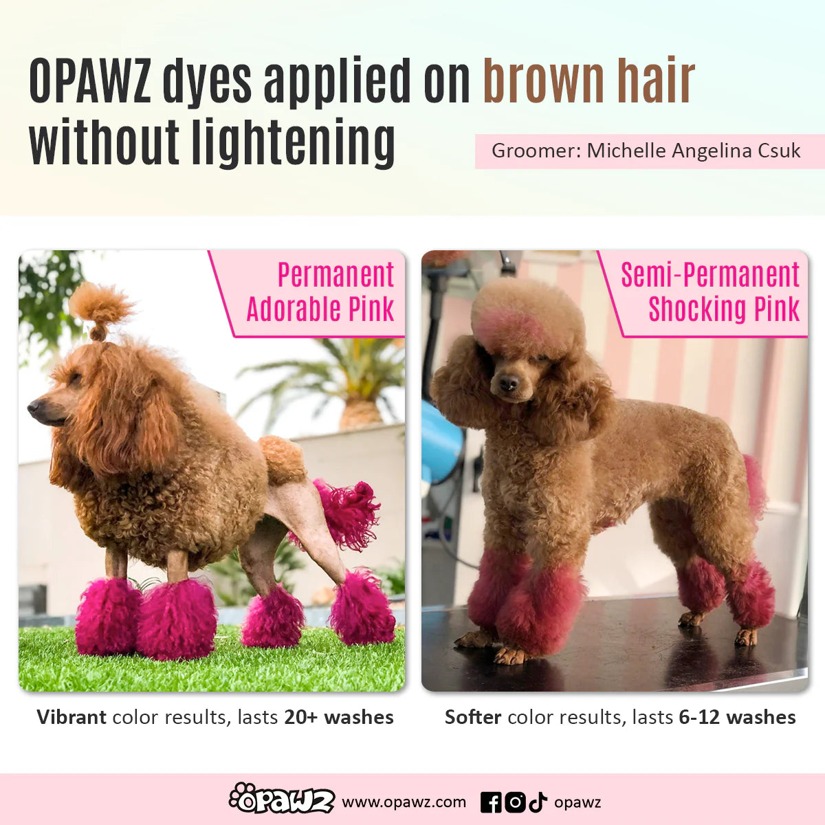 Opawz Semi-Permanent Dye - Shocking Pink