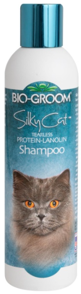 Silky Cat™ Tearless Protein-Lanolin Cat Shampoo