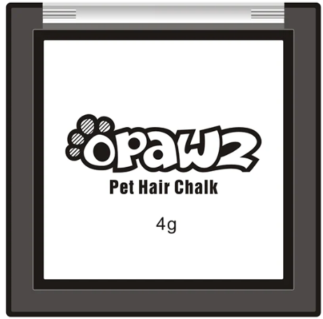 OPAWZ Pet Hair Chalk Temporary Color White