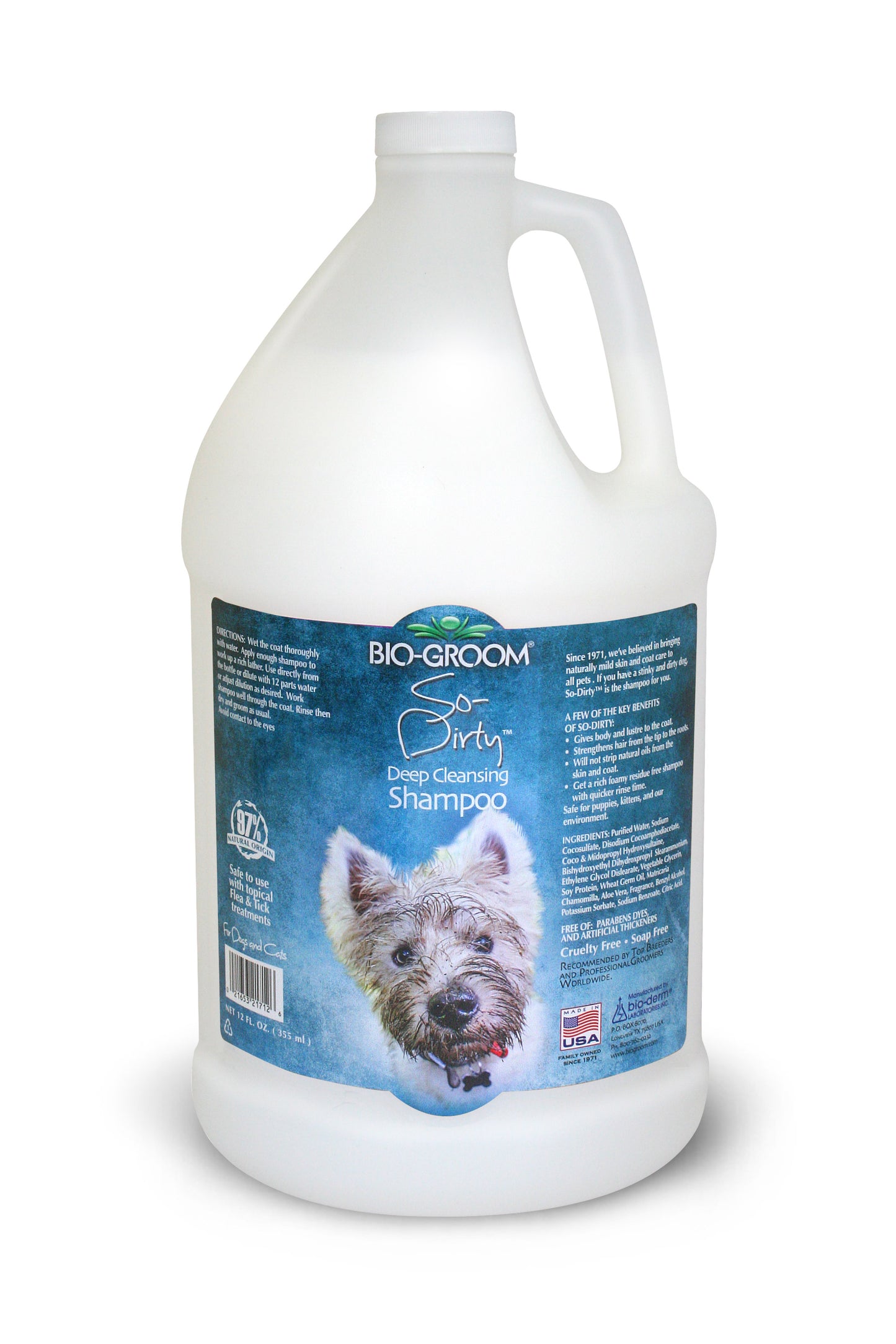 BIO-GROOM So-Dirty™ Deep Cleansing Dog Shampoo