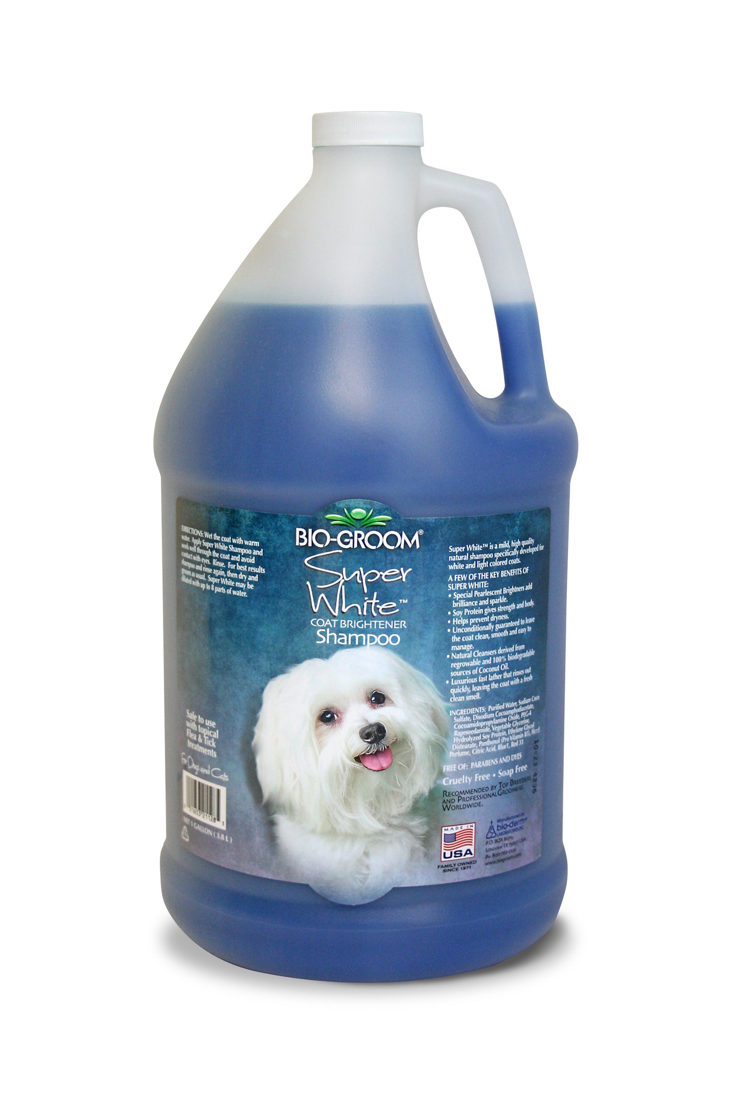 BIO-GROOM Super White™ Coat Brightener Dog Shampoo